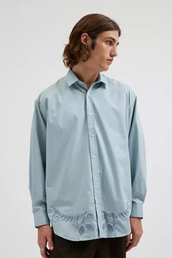 David Catalán Long Sleeve Button-Down Shirt