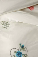 Flower Cards Duvet Cover