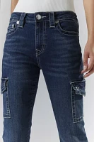 True Religion Slim Cargo Slit Jean