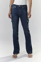 True Religion Slim Cargo Slit Jean