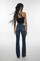 True Religion Becca Embroidered Pocket Bootcut Jean