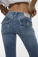 True Religion Big T Horseshoe Wing Flare Jean