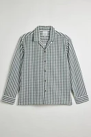 Raga Man Check Long Sleeve Button-Down Shirt