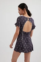 Kimchi Blue Thalia Open Back Romper