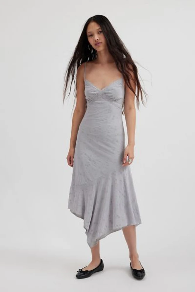 Motel Devon Asymmetric Midi Dress