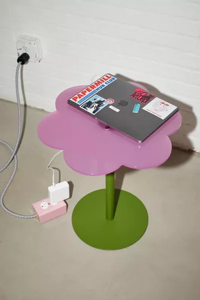 Petunia Acrylic Side Table