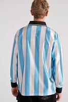 Honda Long Sleeve Striped Soccer Jersey Polo Tee