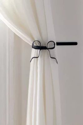 Marina Bow Curtain Tie-Back Set