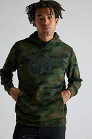 CAT Logo Graphic Camo Hoodie Sweatshirt