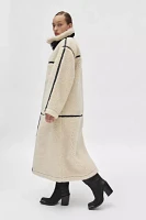 BDG Ariana Piled Fleece Overcoat