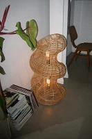 Rasmus Rattan Floor Lamp