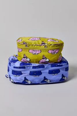 BAGGU X Peanuts Packing Cube Set