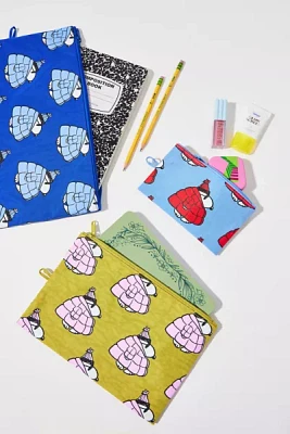 BAGGU X Peanuts Go Pouch Set