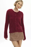 Hosbjerg Pearl Fuzzy Knit Cardigan