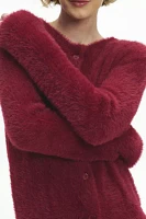 Hosbjerg Pearl Fuzzy Knit Cardigan