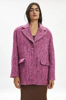 Hosbjerg Pauline Wool Blend Mélange Blazer