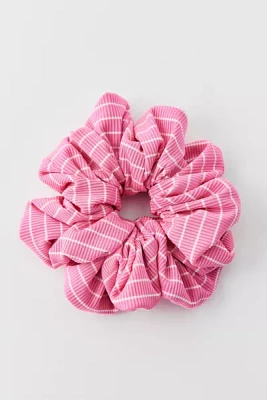 Striped Oversized Scrunchie