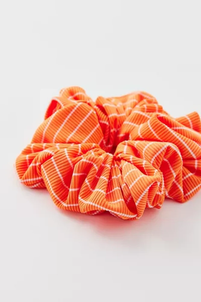 Striped Oversized Scrunchie