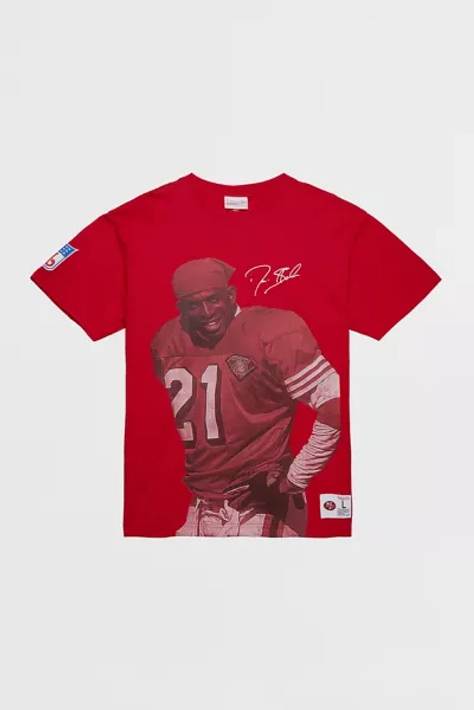 Mitchell & Ness NFL San Francisco 49ers Deion Sanders Graphic Tee