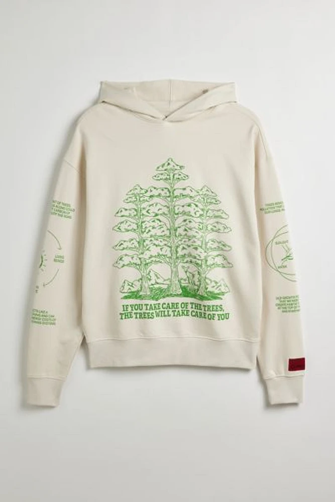 CHNGE UO Exclusive Trees Are The Roots Of Living Hoodie Sweatshirt