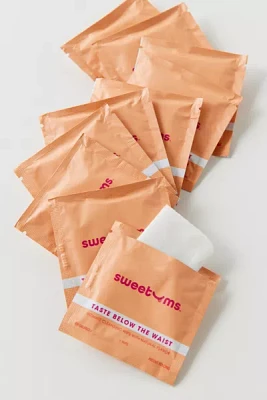 Sweetums Flavored Intimate Cleansing Wipes 10-Pack
