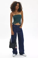 Urban Renewal Remnants Made LA Crossover Lace Tube Top