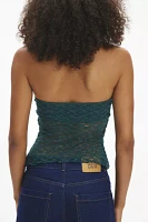 Urban Renewal Remnants Made LA Crossover Lace Tube Top