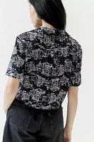 Urban Renewal Remnants Novelty Print Camp Shirt