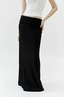 Urban Renewal Remnants Foldover Crepe Maxi Skirt