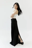 Urban Renewal Remnants Foldover Crepe Maxi Skirt