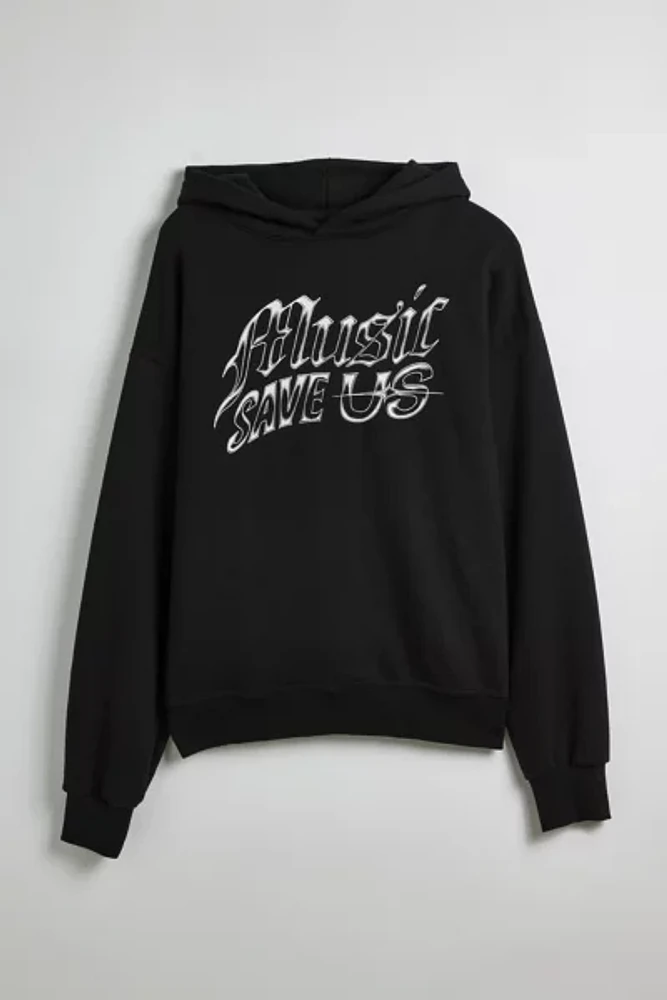 Tee Library Music Save Us Hoodie Sweatshirt