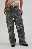 BDG Leaf Camo Loose Pant