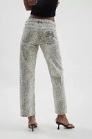 BDG Lennon Snake Straight Leg Pant