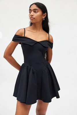 Kimchi Blue Beatrice Off-The-Shoulder Mini Dress