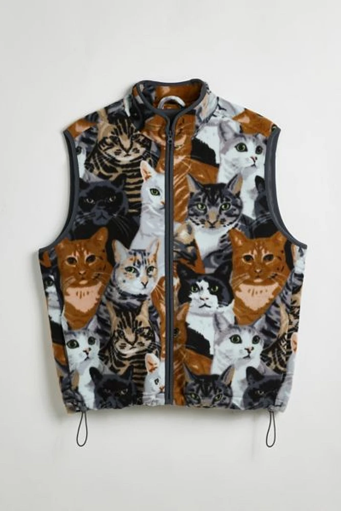 UO Printed Cat Vest