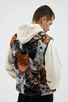 UO Printed Cat Vest