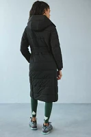 NVLT Longline Belted Puffer Coat