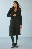 NVLT Longline Belted Puffer Coat