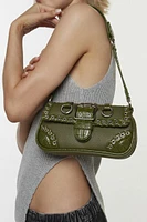 Silence + Noise Jade Laced Shoulder Bag