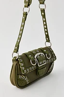 Silence + Noise Jade Laced Shoulder Bag