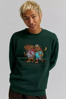 Parks Project Adventure With Friends Graphic Crew Neck Sweatshirt