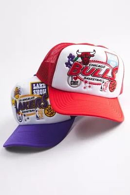 Mitchell & Ness Chicago Bulls Patch Trucker Hat