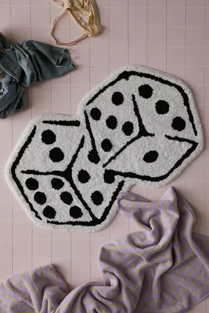 Dice Bath Mat