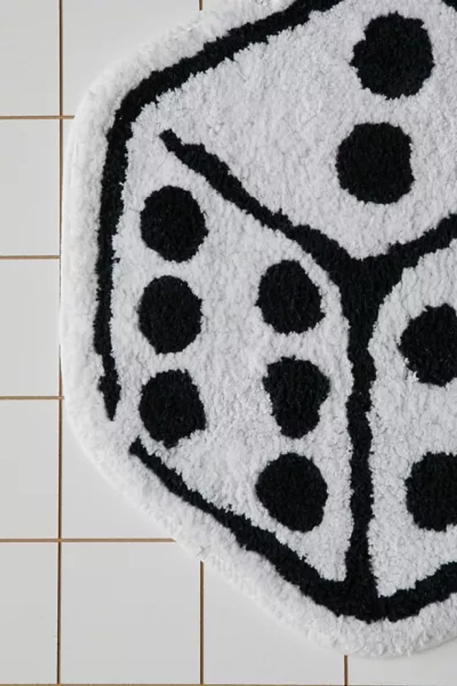 Dice Tufted Bath Mat