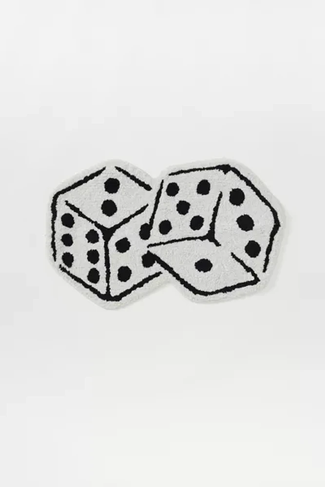 Dice Tufted Bath Mat