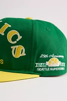 Mitchell & Ness Seattle Supersonics Arched Finals Hat