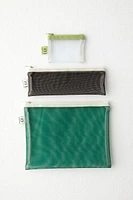 Papier Tigre Mesh Pencil Pouch Set