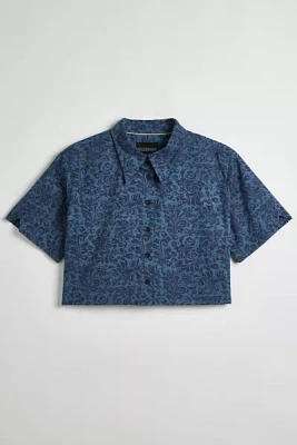 WILDFANG UO Exclusive Essential Cropped Short Sleeve Shirt