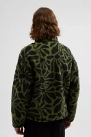 Parks Project Wildflowers Mock Neck Full Zip Fleece Jacket