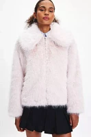 Silence + Noise Frankie Faux Fur Coat